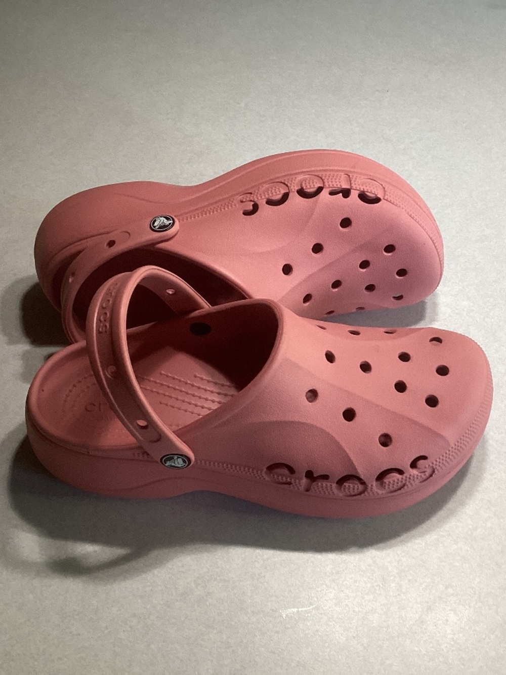 CROCS Baya Platform clogs Women 10 Pink